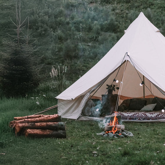 6m Bell tent – Spacious + Social